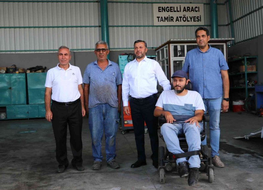 Engellilere özel joystick ile kullanılan araç geliştirdi