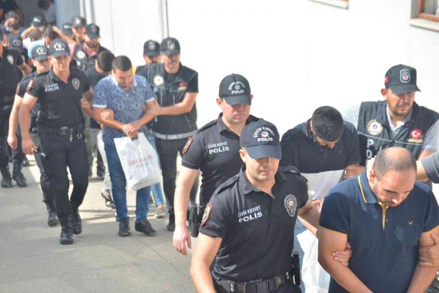 Kökünü Kurutma Operasyonu’nda 132 torbacı tutuklandı