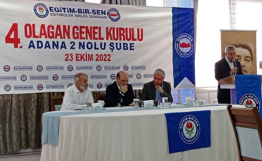 Eğitim-Bir-Sen 2 Nolu Şube’de Benli yeniden başkan