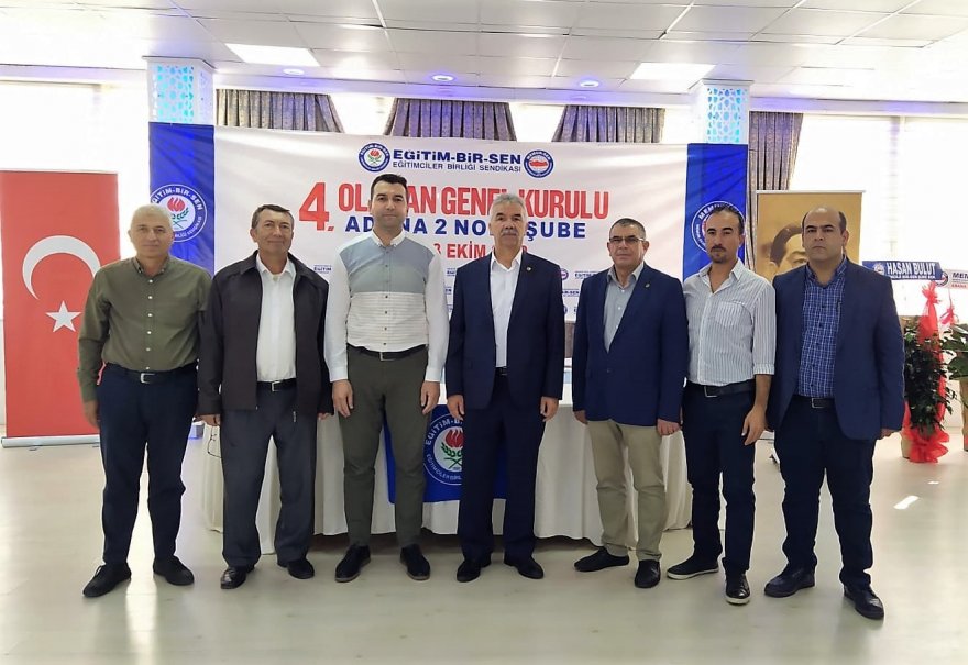 Eğitim-Bir-Sen 2 Nolu Şube’de Benli yeniden başkan