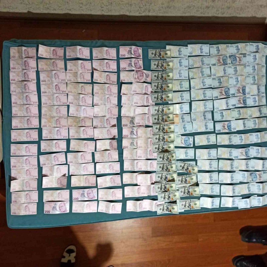 Adana'da FETÖ evlerinde gizlenmiş döviz ve altın bulundu