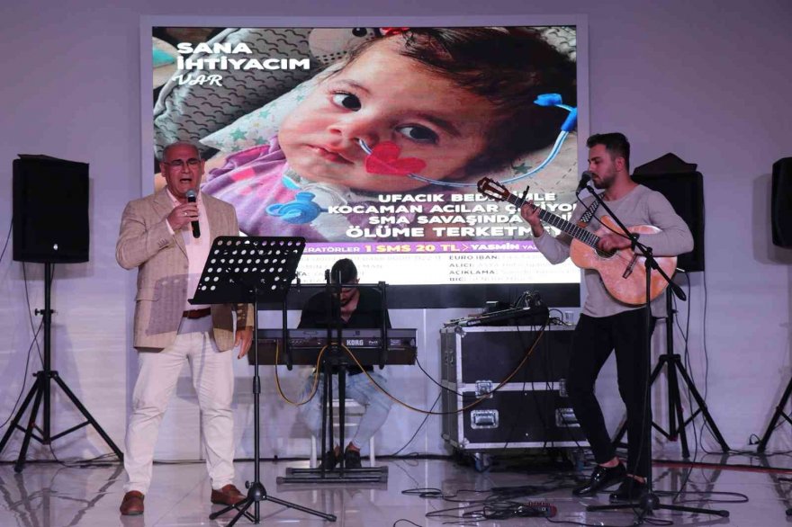 Yasmin bebek için yardım gecesi