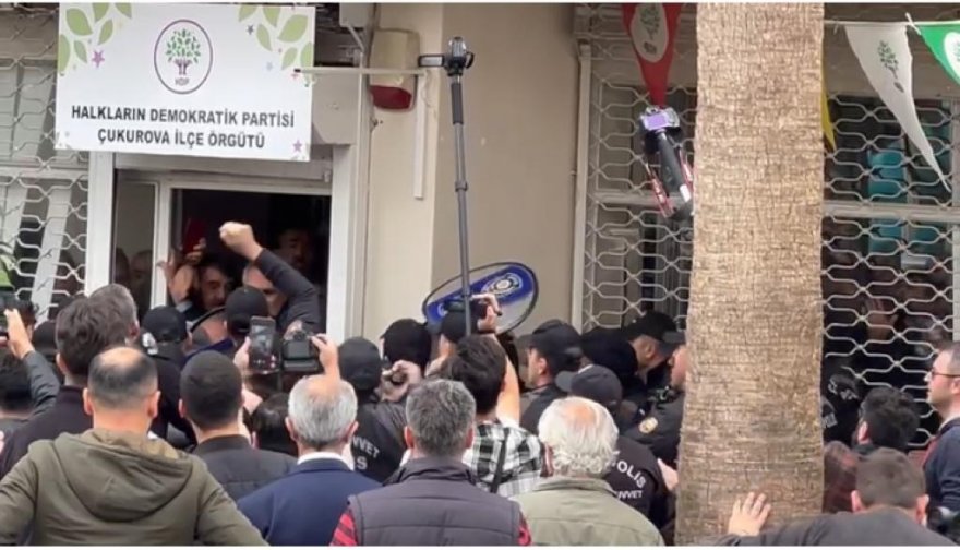 Hava harekatını protesto etmek isteyen HDP’lilere polis izin vermedi