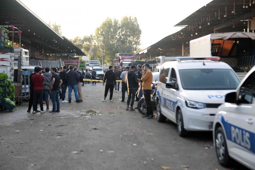Adana'da hal kompleksinde silahlı çatışma: 3 yaralı