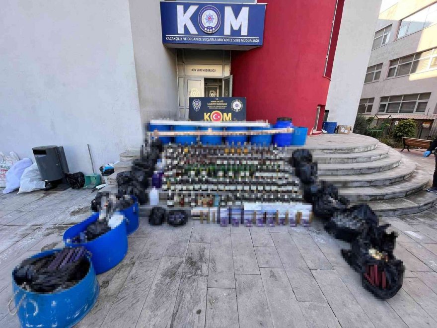 Polisten yeni yıl öncesi sahte içki operasyonu