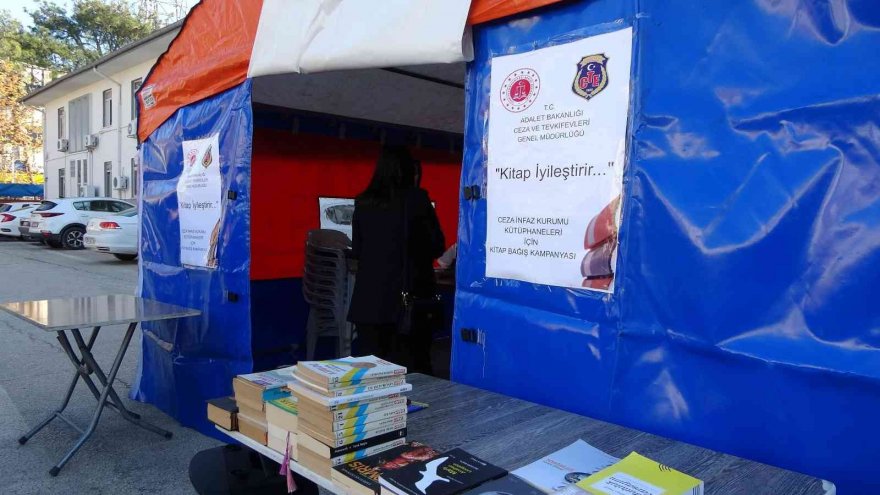 Ceza infaz kurumu kütüphaneleri için kitap bağışı kampanyası başlatıldı