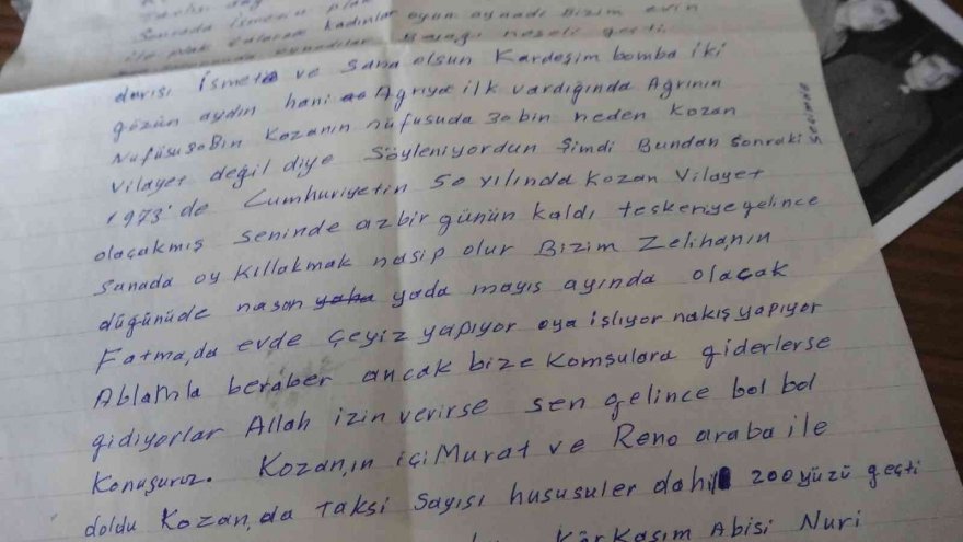 Asker mektuplarını yarım asırdır gözü gibi saklıyor