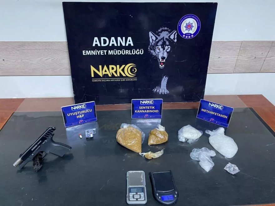 Adana’da uyuşturucu ile mücadele: 21 şüpheli tutuklandı