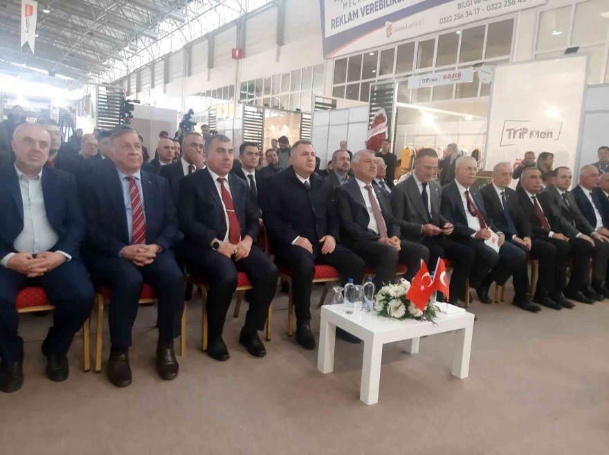 Çukurova 3. Tekstil ve Hazır Giyim Fuarı açıldı