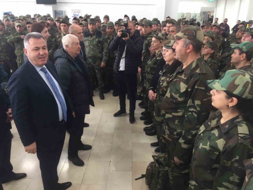 Azerbaycan kurtarma ekibi Adana’dan ülkelerine uğurlandı