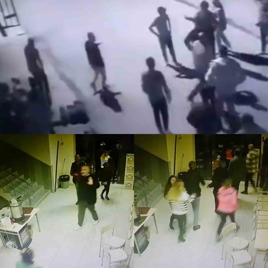 Adana’da deprem güvenlik kameralarına yansıdı