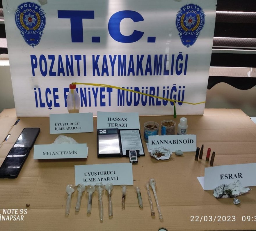 Jandarma ve polisten ortak uyuşturucu operasyonu