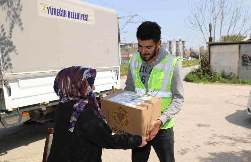 Yüreğir Belediyesinden Ramazan’da gıda desteği