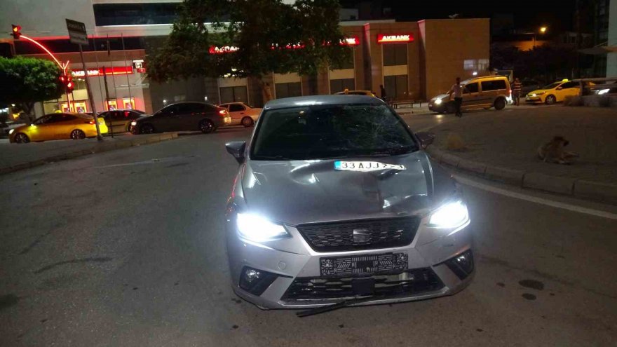 İş çıkışı bisikletle evine giden kişi otomobilin çarpması sonucu ağır yaralandı