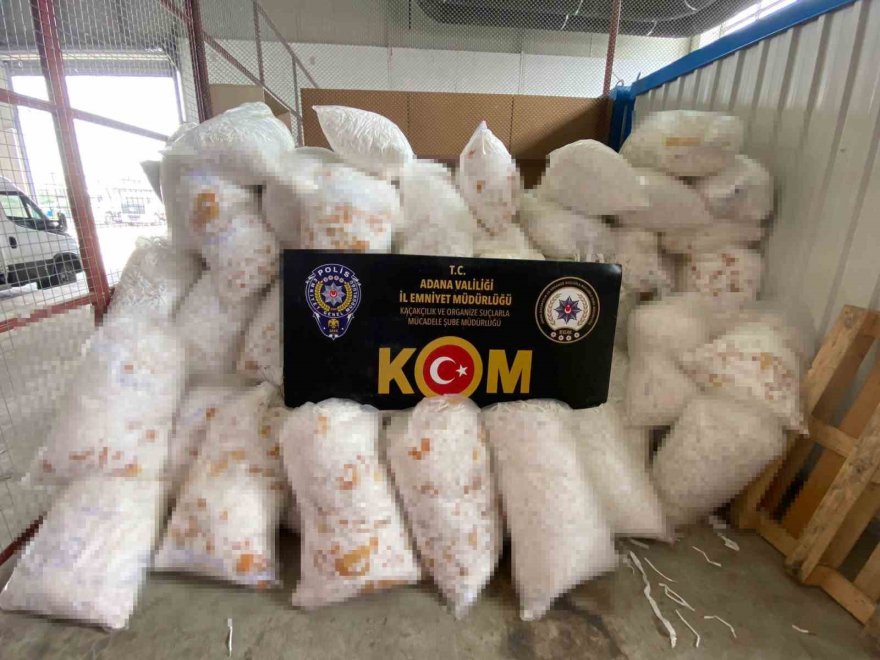 59 milyon kaçak makaron ele geçirildi