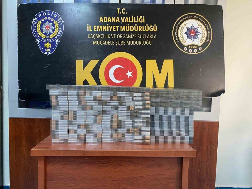 59 milyon kaçak makaron ele geçirildi