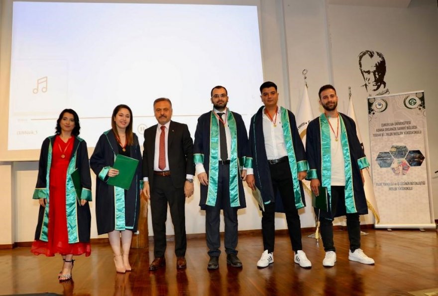 AOSB Teknik Bilimler MYO’dan 110 öğrenci mezun oldu