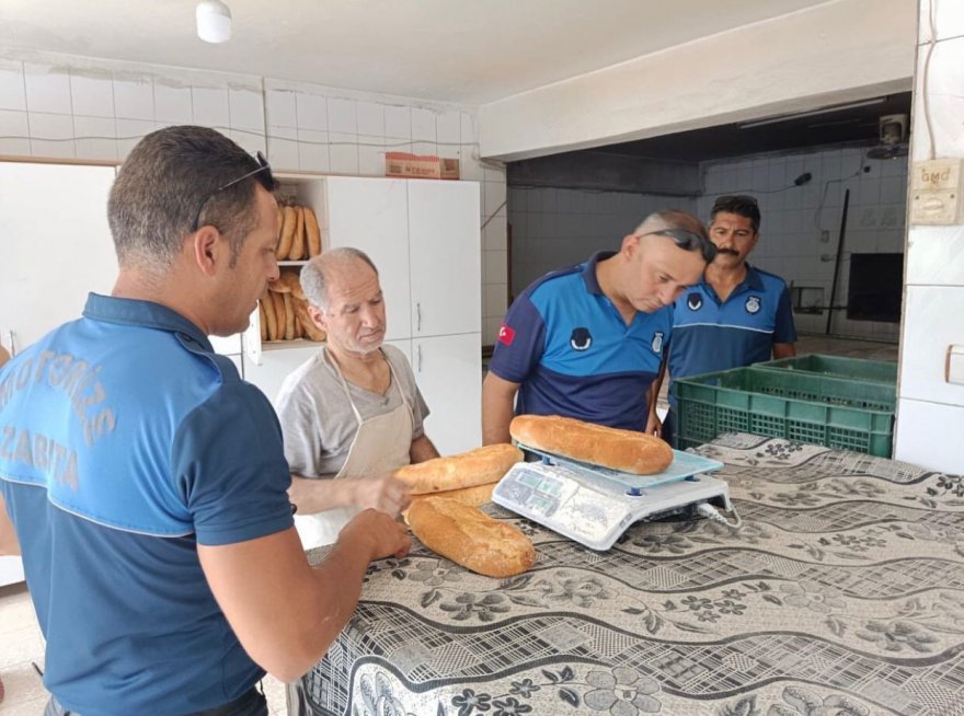 Kozan’da ekmek gramajı denetimi yapıldı