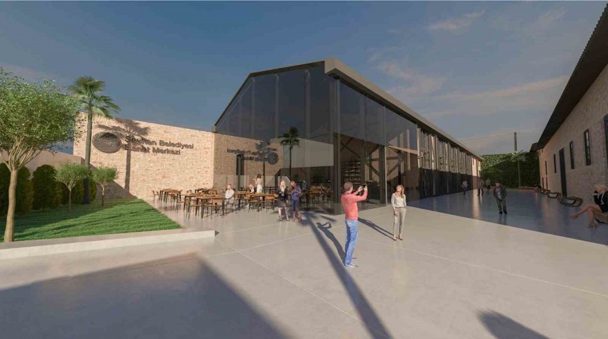 Eski çırçır fabrikası sanat merkezi oldu