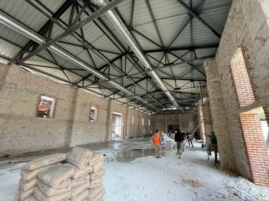 Eski çırçır fabrikası sanat merkezi oldu