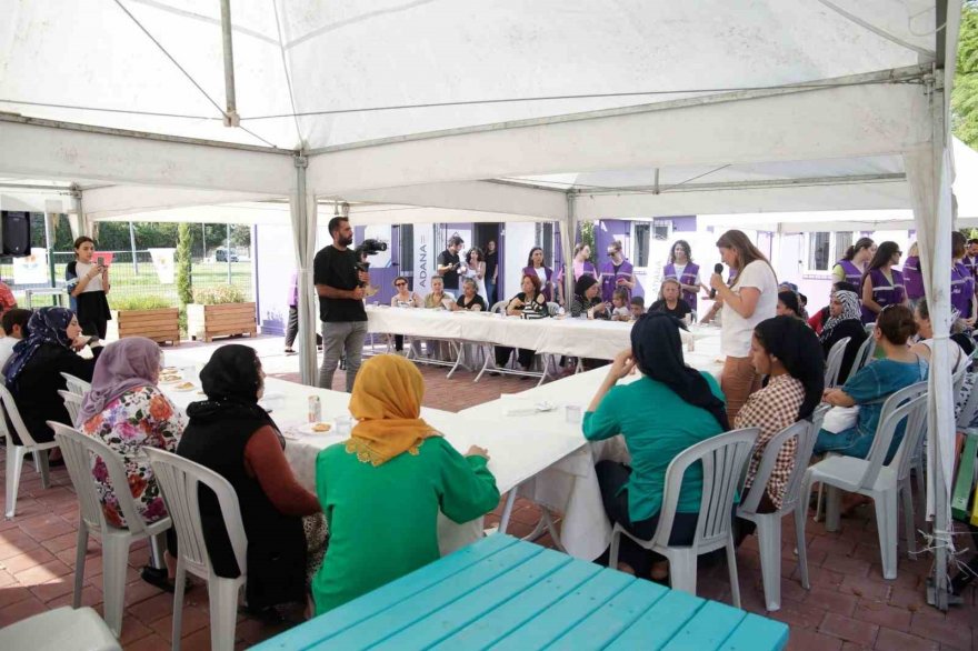 Şiddetten arınmış güvenli bölge “Mor Yerleşke” kuruldu