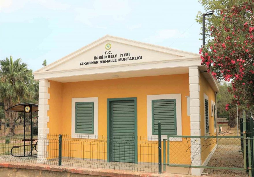 Yüreğir’e 25 yeni muhtarlık binası