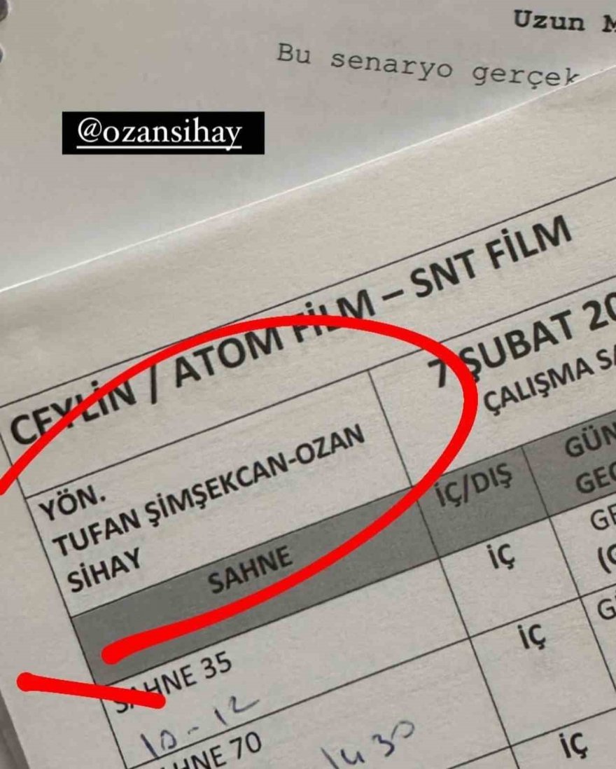 Yönetmen Ozan Sihay: "Ortak yönetmen diye bir tabir sinemada yok"