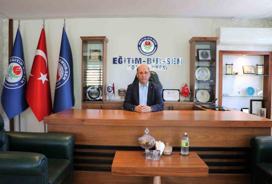 Eğitim-Bir-Sen Adana Şube Başkanı Sezer: “Eğitim sistemindeki dönüşümün temellerinin atıldığı yıl olsun”