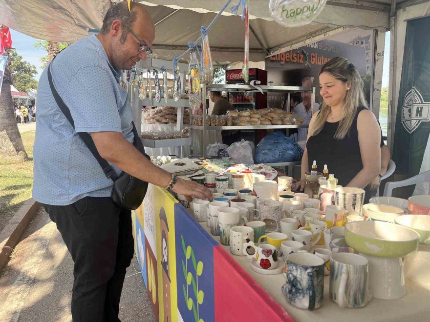 Lezzet Festivalinde glütensiz yiyeceklerle fark oluşturdular