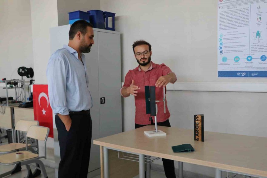 Geri dönüştürülebilir rüzgar enerjisi tüneli projesi ödül getirdi