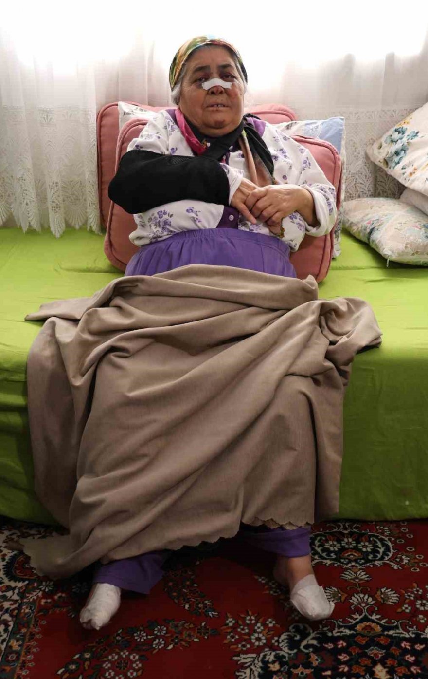 Otomobilin çarptığı yaşlı kadın: "Gözümün içine bakıp kaçtı"