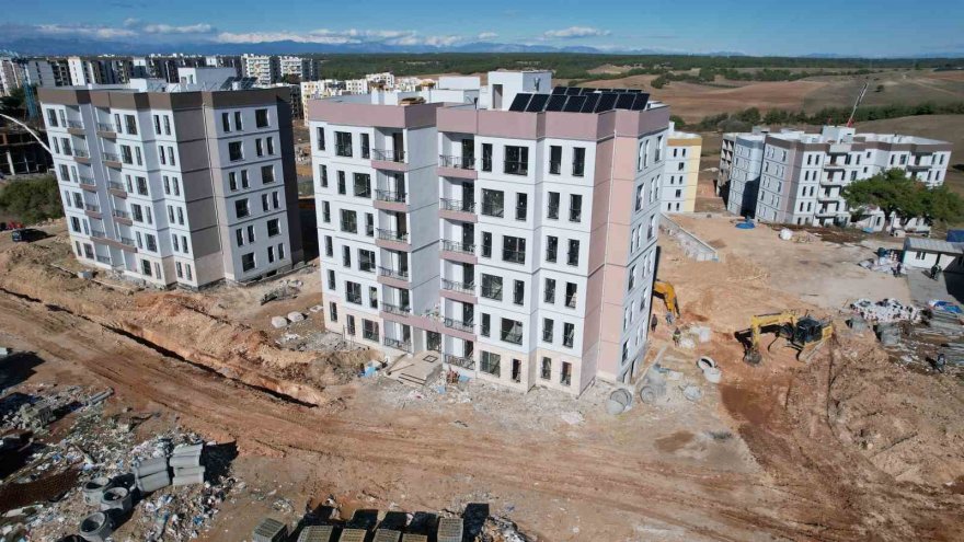 Adana’da deprem konutlarının sonuna gelindi
