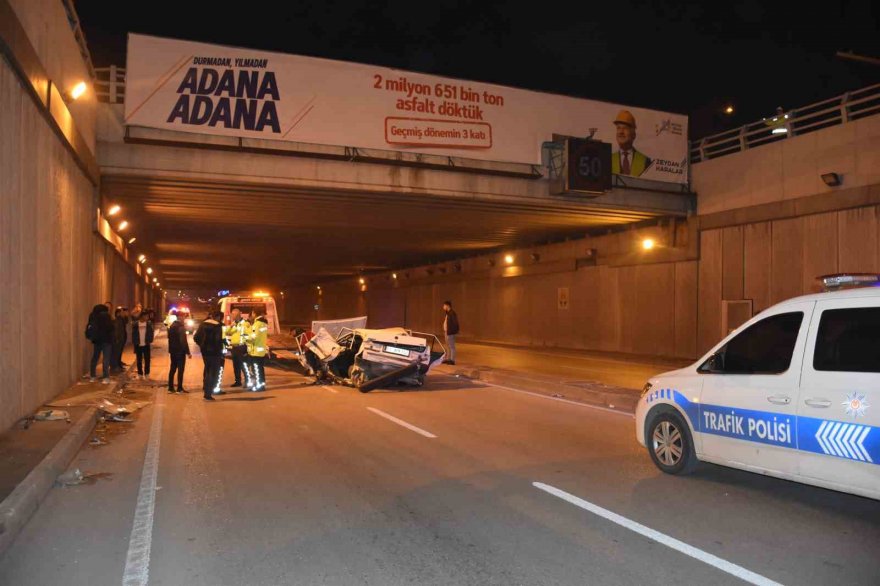 Adana’da asker uğurlama konvoyunda kaza: 4 yaralı
