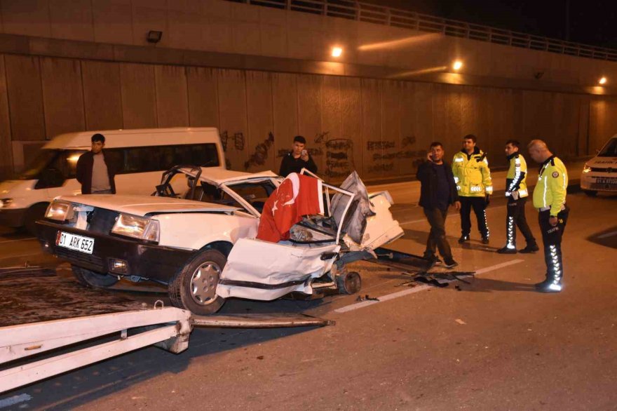 Adana’da asker uğurlama konvoyunda kaza: 4 yaralı