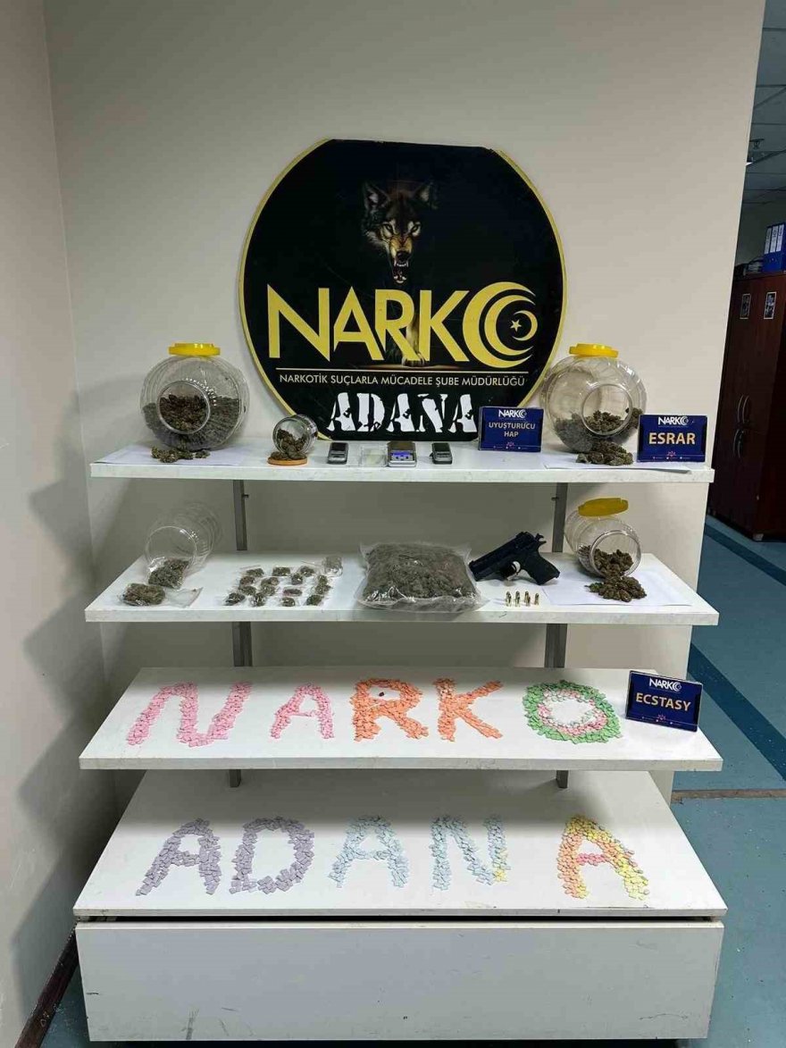 Adana’da “Narkogüç-48” operasyonu: 16 gözaltı