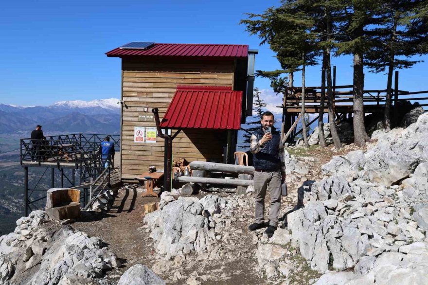 Aladağ’da bahar havası doğa tutkunlarını zirveye taşıdı