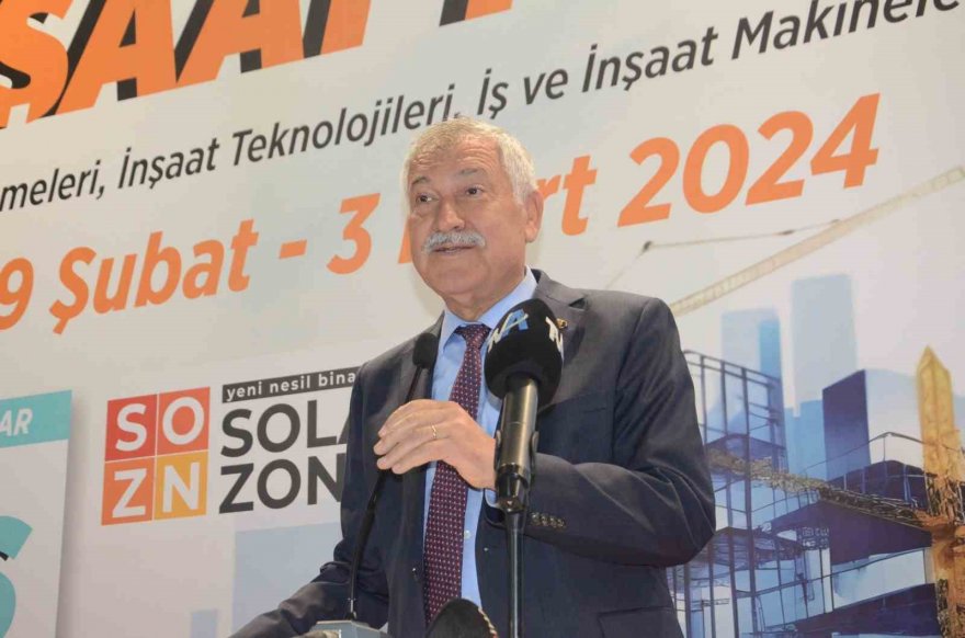 Adana 14. İnşaat Fuarı açıldı