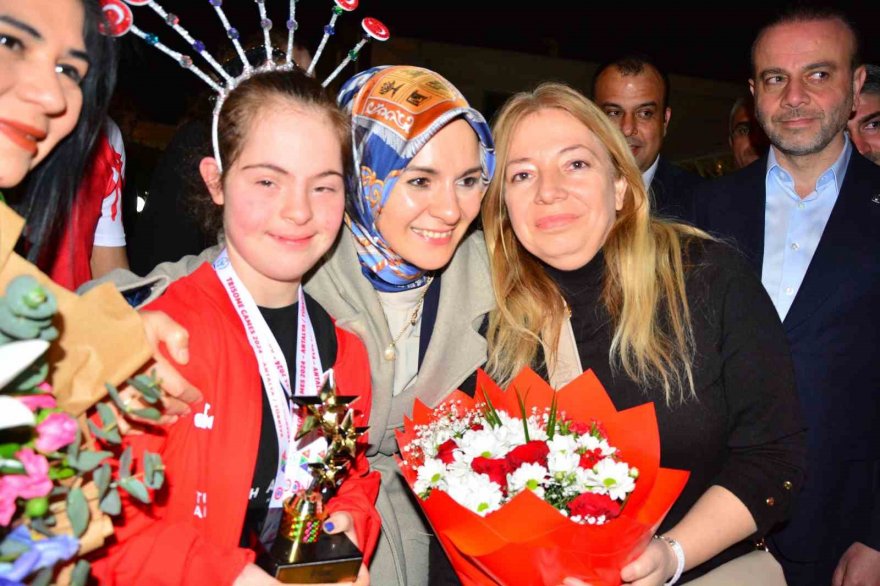 Down Sendromlu Selin Naz, dünya şampiyonu oldu