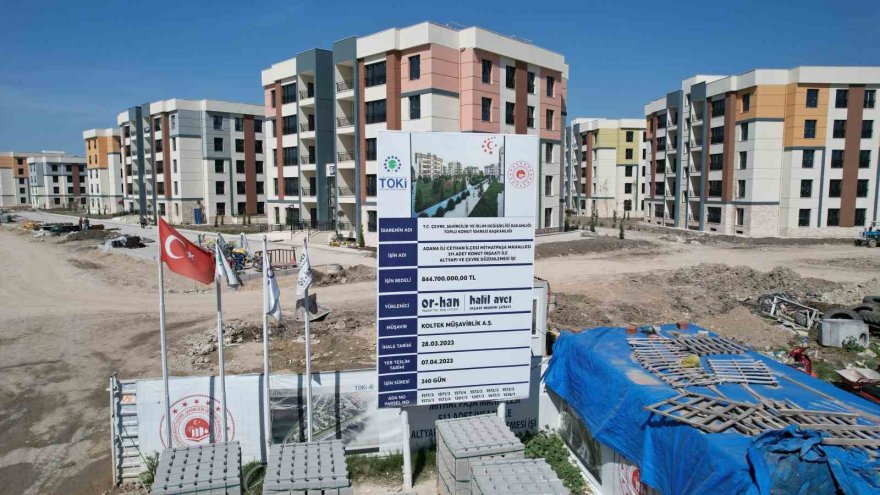 516 deprem konutu hak sahiplerine teslim edildi