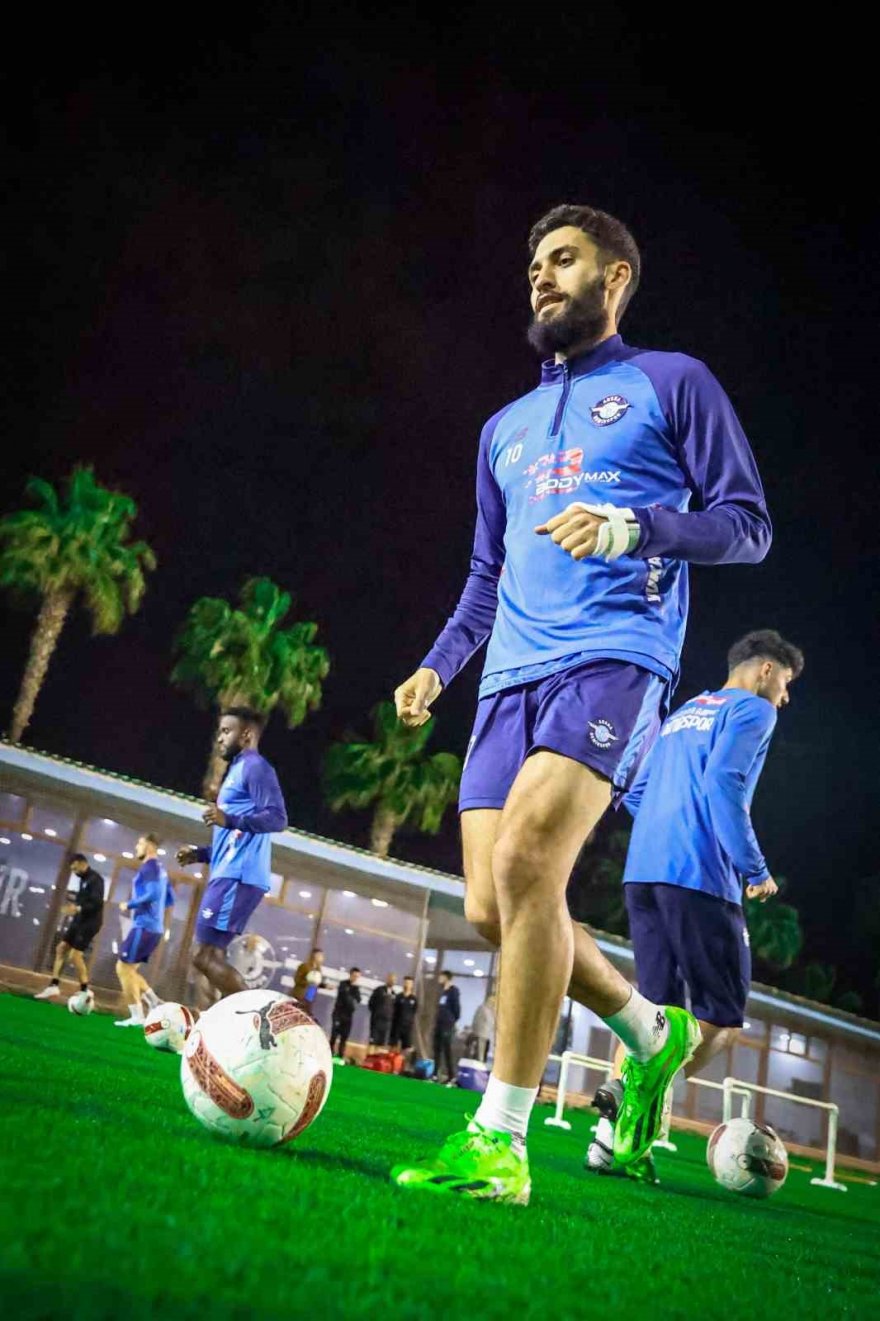 Adana Demirspor, Kayserispor maçının hazırlıklarına başladı