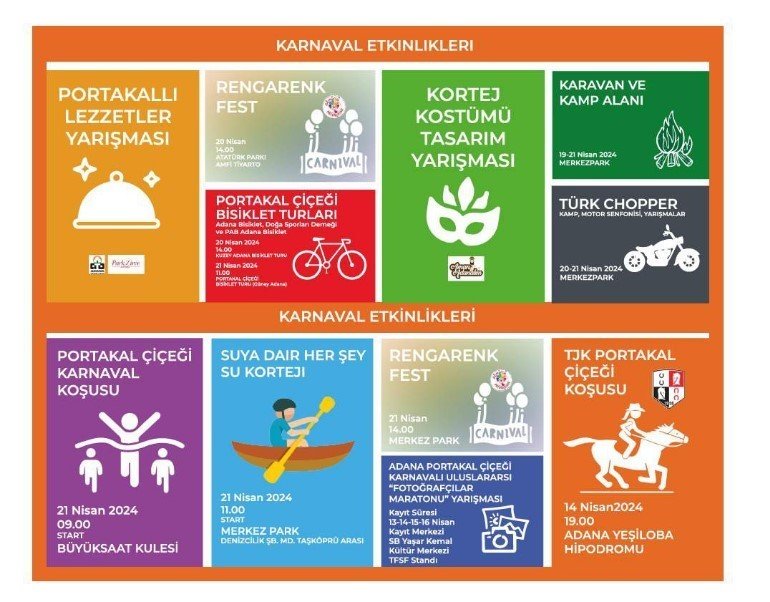 Türkiye Kültür Yolu Festivali, Adana’da portakal çiçekleri eşliğinde yarın başlıyor