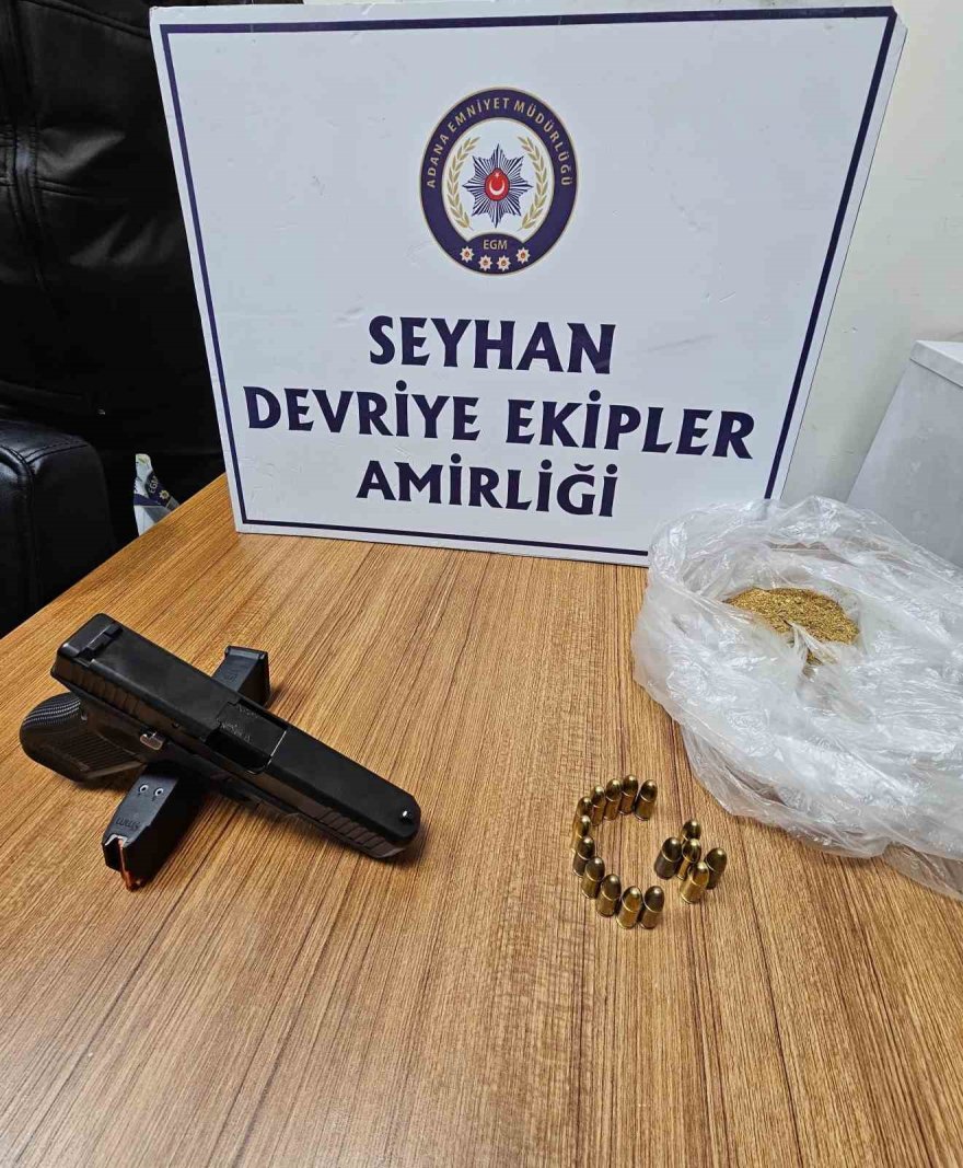 Uygulama yapan polise silah çeken Seyhan Belediyesi Temizlik İşleri Müdürü tutuklandı