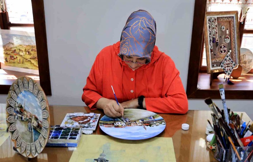 Unutulmaya yüz tutmuş sanat dallarından oluşan eserler gün yüzüne çıkıyor