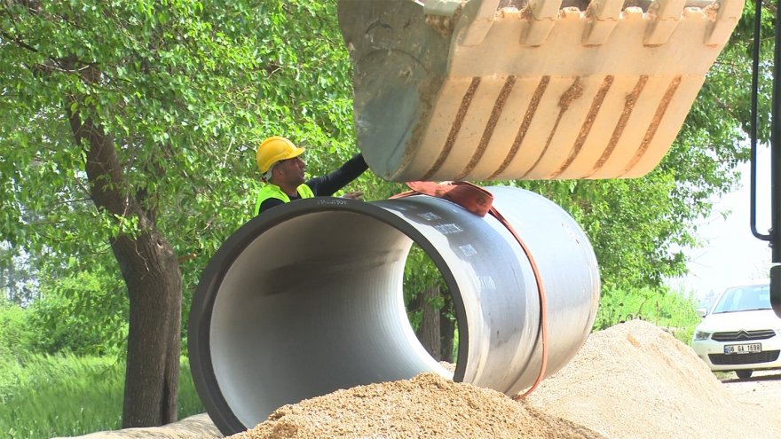 Yedigöze İçme Suyu Arıtma Tesisinin yapımı hızla devam ediyor