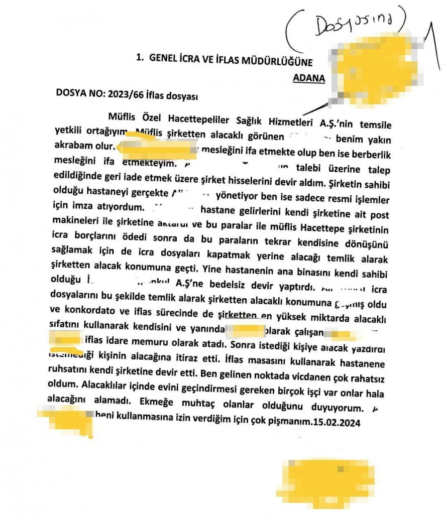 Hastane satışı yılan hikayesine döndü