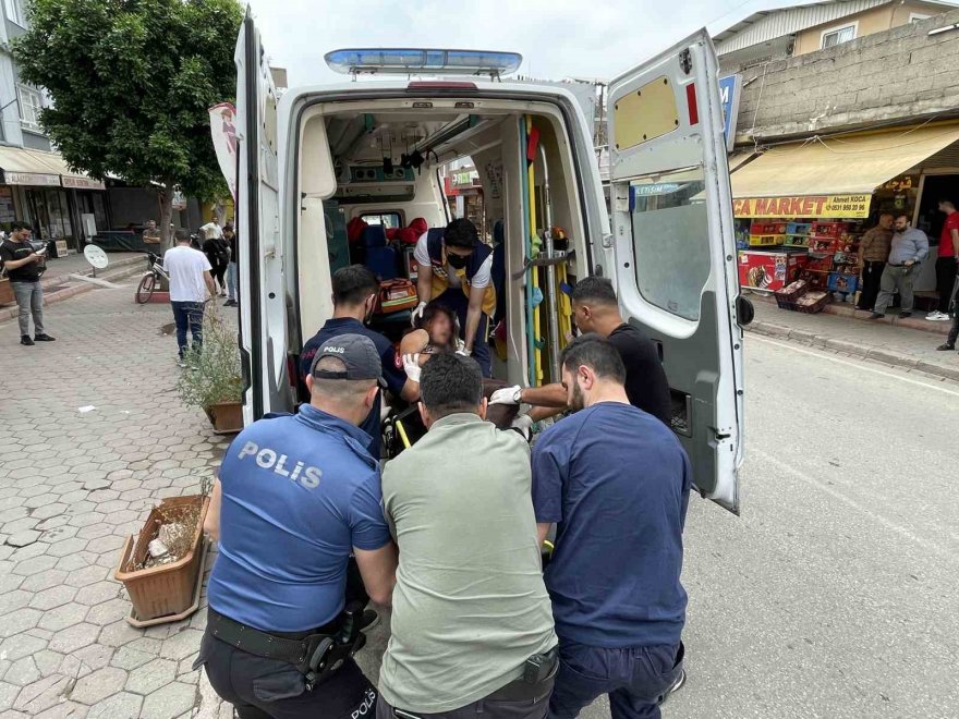 Madde kullanıp hırsızlık için iş yerine giren kadın yakalanınca ortalığı birbirine kattı
