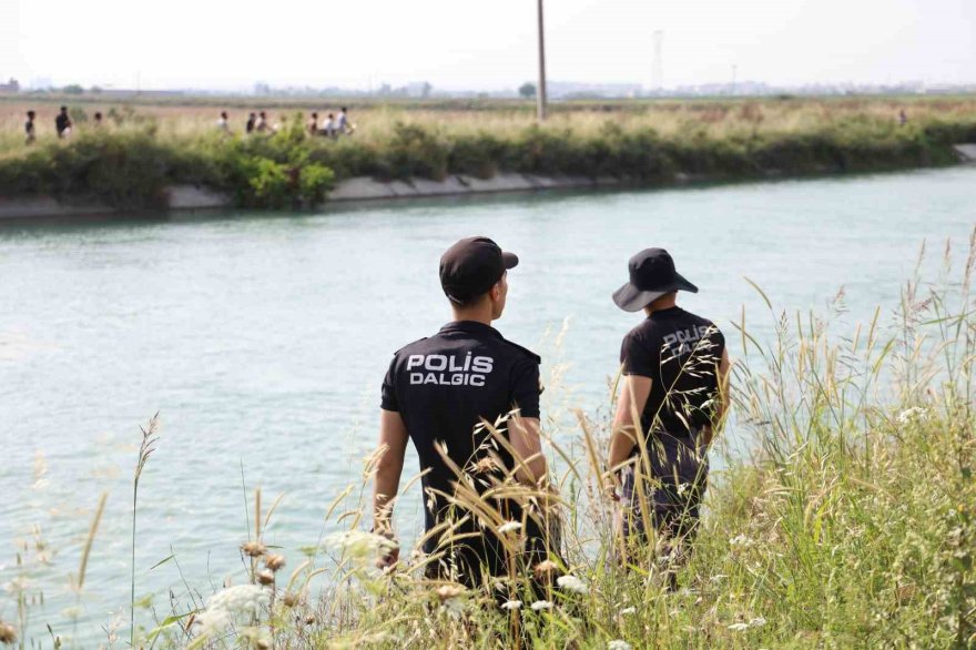 Adana’da serinlemek için sulama kanalına giren genç kayboldu
