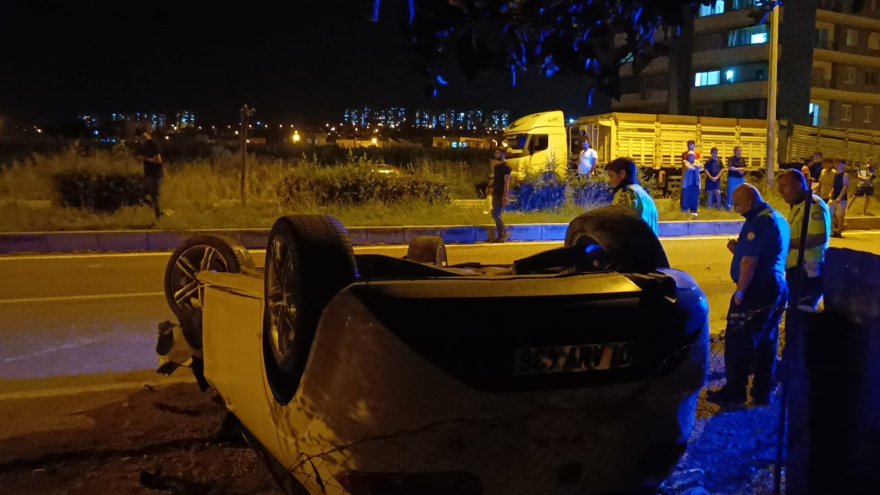 Adana’da trafik kazası: 2 yaralı