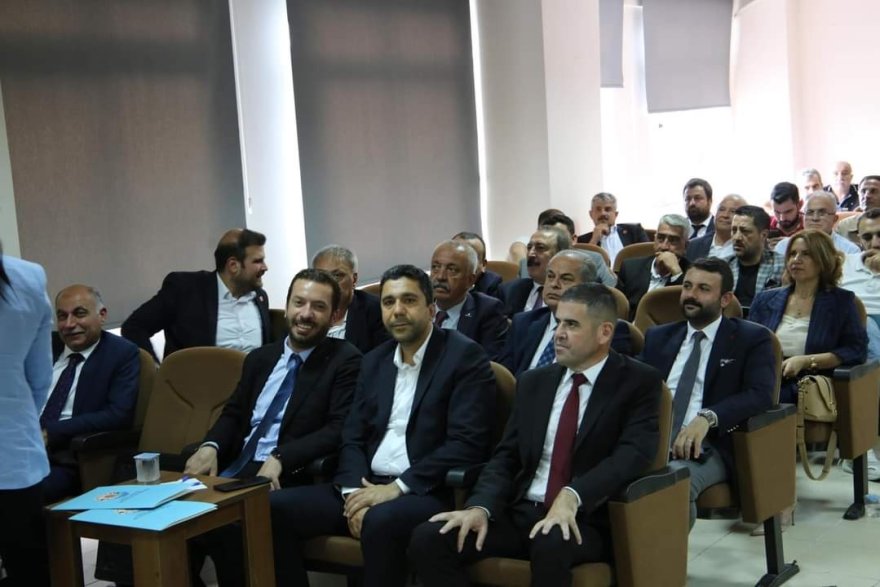 Başkan Aydar, Doğu Akdeniz Belediyeler Birliği Birinci Başkan Vekili oldu